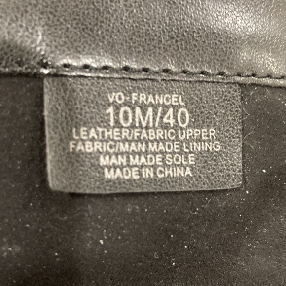 Vince Camuto Black Leather Tall boots - Picture 6 of 8